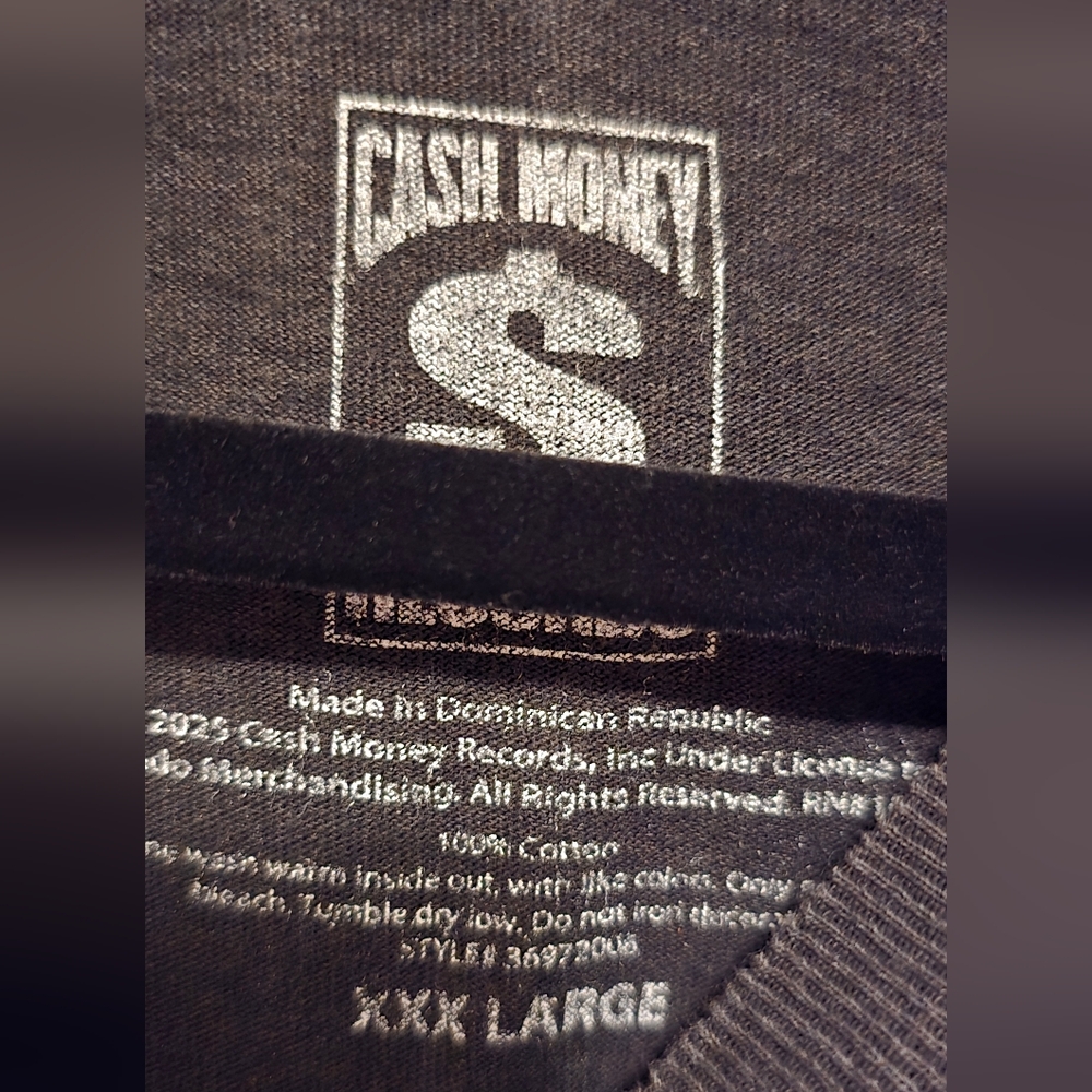 CASH MONEY T.SHIRT - Picture 2 of 3